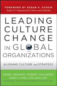 Leading Culture Change in Global Organizations: Aligning Culture and Strategy