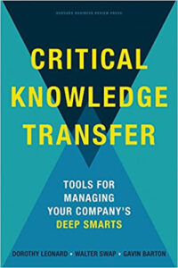 Critical Knowledge Transfer: Tools for Managing Your Company’s Deep Smarts